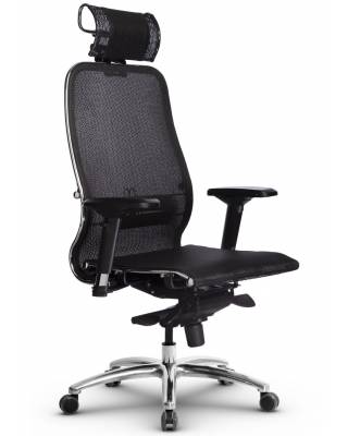 Кресло руководителя Samurai S-3.04 Infinity Easy Clean (Черный плюс)