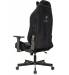 Кресло игровое Knight N1 Fabric черный Light-20 с подголов. крестов. металл. Фото товара с разных ракурсов.