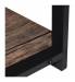 Стол на металлокаркасе BRABIX LOFT CD-006, 1200х500х730 мм, 2 полки, цвет морёный дуб, 641224. Фото товара с разных ракурсов.