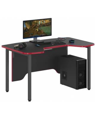 Стол игровой SSTG 1385 (антрацит-красный)