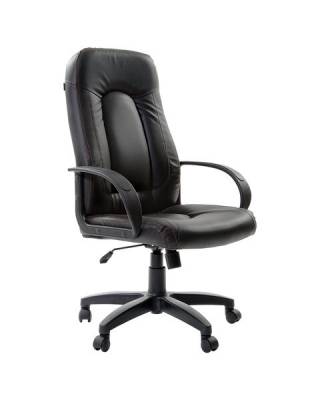 Кресло офисное  "Strike EX-525", экокожа черная, 531382