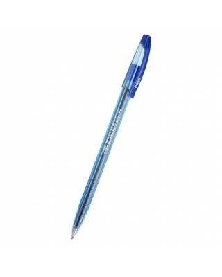 Ручка шариковая Cello SLIMO 1мм стреловидный пиш. наконечник синий коробка