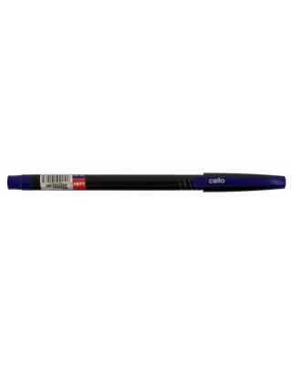 Ручка шариковая Cello SLIMO 0.7мм игловидный пиш. наконечник черный/синий синие чернила коробка