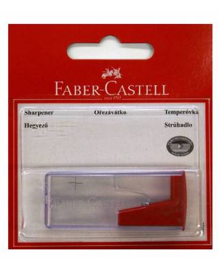 Точилка для карандашей механическая Faber-Castell 263222 1 отверстие пластик/пластик ассорти