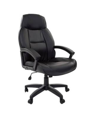 Кресло офисное  "Formula EX-537", экокожа, черное, 531388