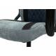 Кресло игровое геймерское Бюрократ VIKING 6 KNIGHT BL FABRIC синий крестовина металл. Фото товара с разных ракурсов.