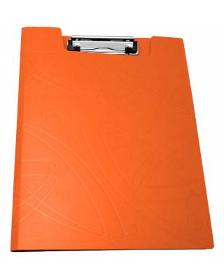 Папка клип-борд Бюрократ Galaxy -GA602OR A4 пластик 1мм оранжевый
