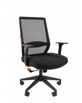 Кресло Chairman 555 LT (Комбинированный Сетчатый акрил / Ткань стандарт)
