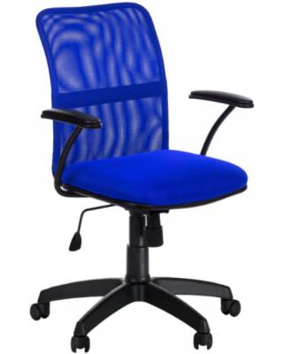 Кресло Форум + (синяя ткань TW, пластик)