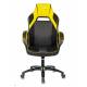 Кресло игровое геймерское Бюрократ VIKING 2 AERO YELLOW черный/желтый искусст.кожа/ткань. Фото товара с разных ракурсов.